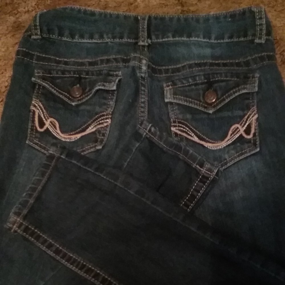 rue 21 mid-rise skinny jeans